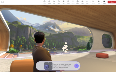 Experience Virtual Reality today –  available NOW in your Microsoft Teams